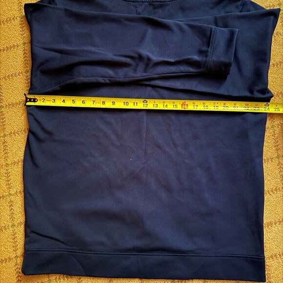 North Face Navy Blue Tekno Logo hoodie NWOT XL - Picture 7 of 11